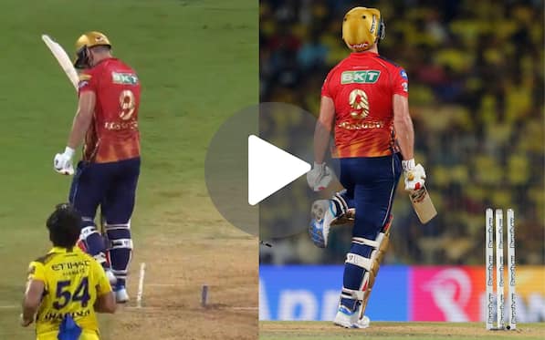 [Watch] Rossouw Hits His Pad With Bat In Anger As Shardul Thakur Cleans Him Up
